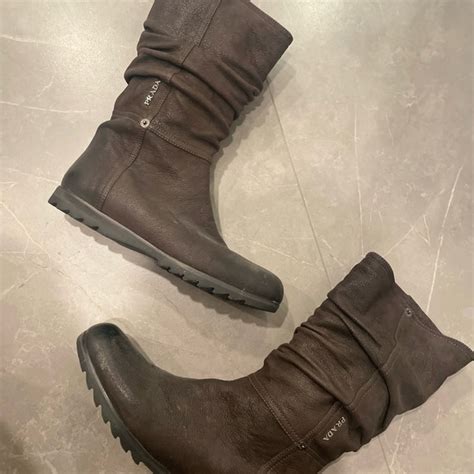 prada slouch boots|prada boots on sale.